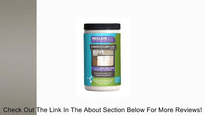 Reclaim Paint -Quart (color) LICORICE - Cabinet or Furniture Paint /Now You Can Reclaim Almost Any Surface with This Combination Primer/finish/sealer Formula That Cures to a Durable, Washable Surface in Just One or Two Coats