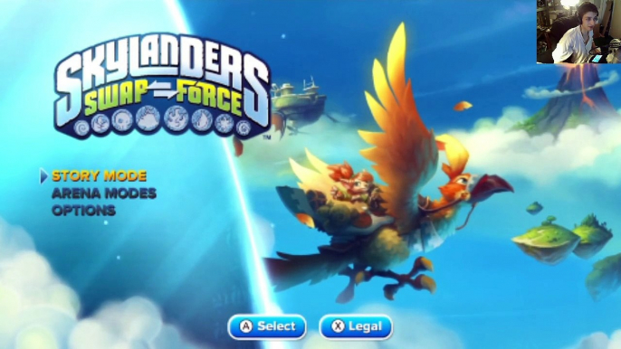 Skylanders SWAP Force Campaign Story Mode Let's Play / PlayThrough / WalkThrough Part - Playing As The Blast Zone Skylander