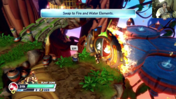 Skylanders SWAP Force Campaign Story Mode Let's Play / PlayThrough / WalkThrough Part - Playing As The Blast Zone Skylander