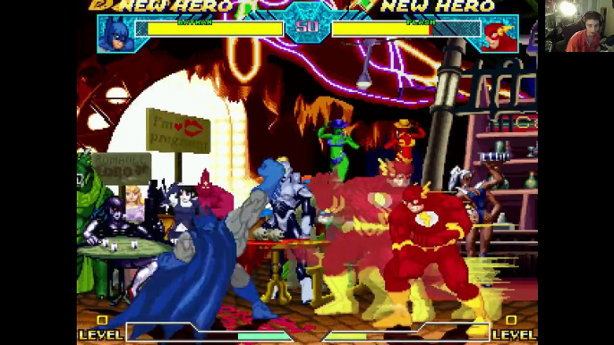 Comic Book Character VS Comic Book Character In A DC VS Marvel MUGEN Match / Battle / Fight