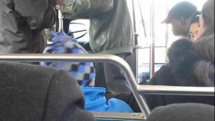 MTA bus driver 'assaults' a kid on the bus