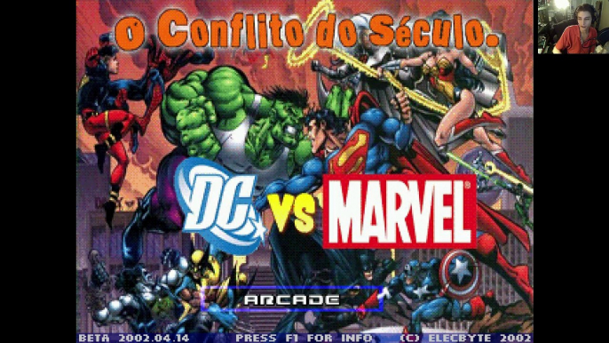 Comic Book Character VS Comic Book Character In A DC VS Marvel MUGEN Match / Battle / Fight