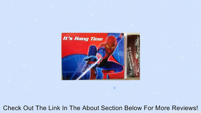 The Amazing Spider-Man Invitations & Thank You Cards w/ Envelopes (8ct) Review