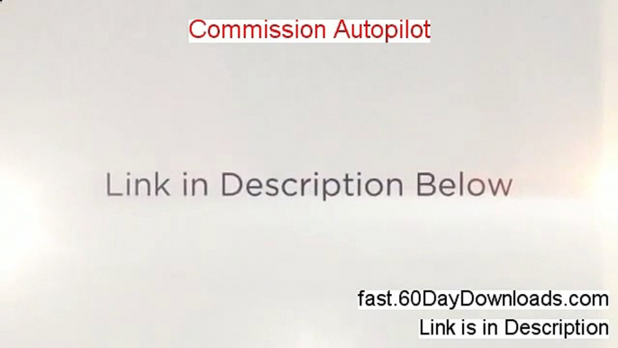 Commission Autopilot Software Free Download - Commission Autopilot Free Download