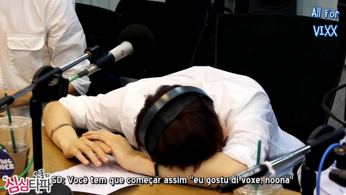 [140602] Shimshimtapa Shrinking Warning parte 1 - VIXX LEO legendado [PT-BR]