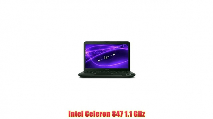 Toshiba Satellite C845-SP4330KL 14.0 inch Intel Celeron 847 1.1GHz/ 2GB DDR3/ 500GB HDD/ DVDÂ±RW/