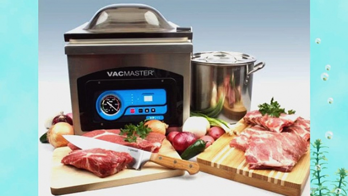 VacMaster Chamber Vacuum Sealer with Oil Lubricated Rotary Pump Stainless Steel VP215