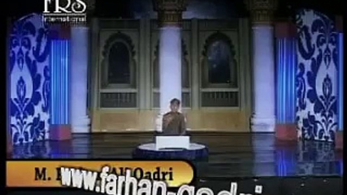 Little Farhan Ali Qadri Latest Ramadan Naat Album 2009 - Mithe Mithe Sohnay Tere Bol Kamli Walia