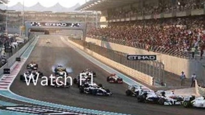 F1 ABU DHABI GRAND PRIX (Yas Marina) 2014 Live Webstream