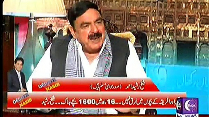 Anchor Questions "Can Sheikh Rasheed Once Again go to Jail ?" Watch Sheikh Rasheed's Excellent Response