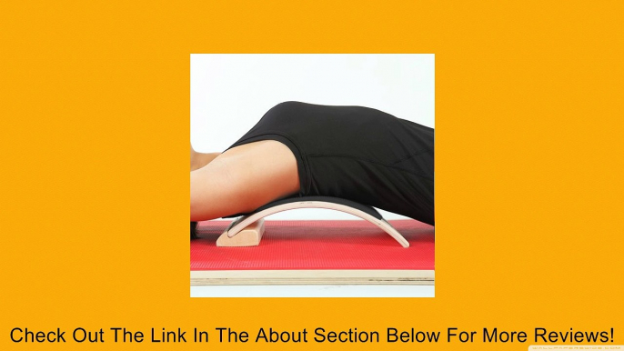 Spine Stretching Equipment - Two in One Back & Lumbar Stretcher Review