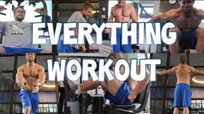 The Everything Workout - Chest, Triceps, Biceps, Back, Shoulders, Legs, Traps | Furious Pete