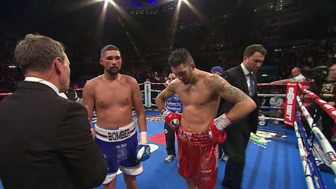 Revenge for Tony Bellew as he beats Nathan Cleverly - Post fight interviews.