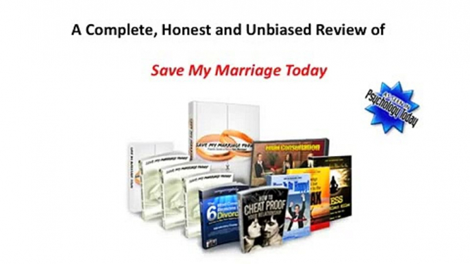 Save My Marriage Today Review - Complete And Honest Review of Save My Marriage Today