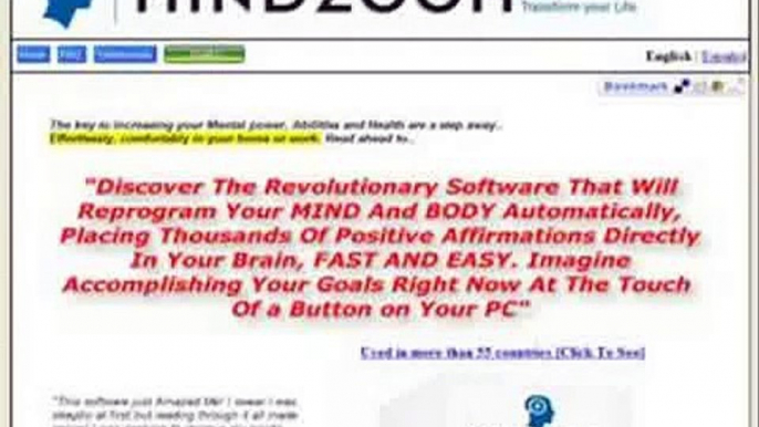 Mindzoom Subliminal Affirmations Software Download