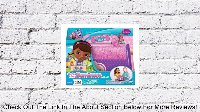 Disney Doc McStuffins Sharing is Caring Dominoes Game Review