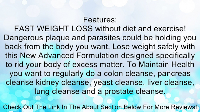 Detox Cleanse - Master Cleanse Results From Slender Cleanse Advanced - The Ultimate TV DOCTOR Recommended Fat Burning and Weight Loss Colon Cleanse Detox to REDUCE BELLY BLOAT and Increase Energy! - Pure, All-Natural Ingredients in Easy To Swallow Pills t