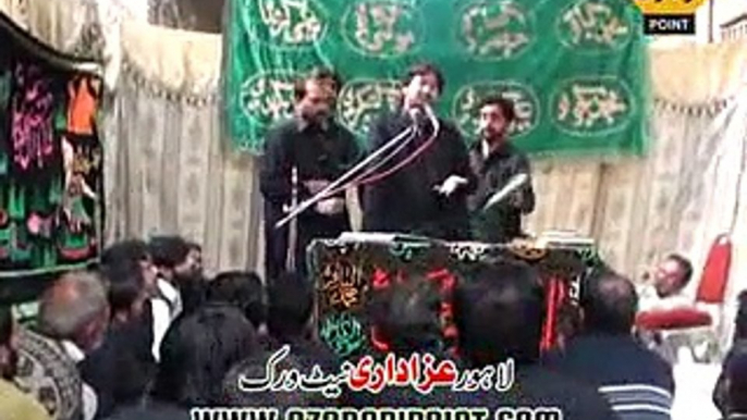 Zakir Ali Imran Jafri Majlis 15 Muharram 2014 Gulberg Lahore