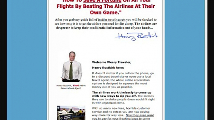 Insider Secrets to Cheap Flights PDF - Click Here to Get Yours Now!