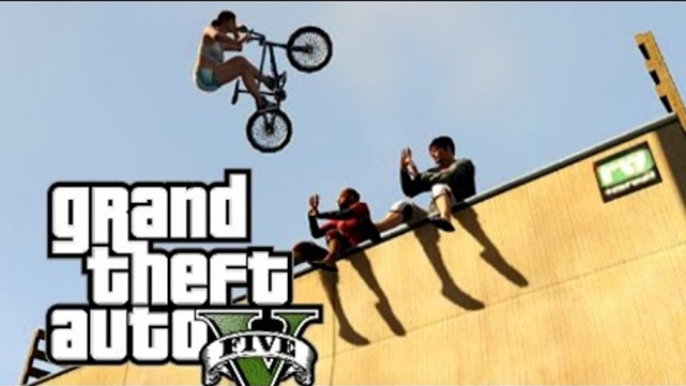 FREESTYLE en BMX de QUALITÉ ! (GTA V BMX Freestyle)