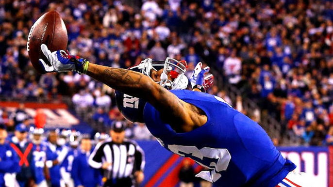 Odell Beckham's AMAZING One-Handed Catch | What's Trending Now