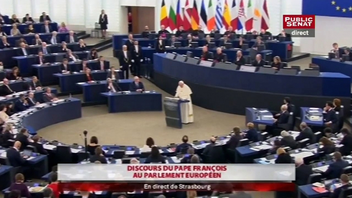 Allocution de Sa Sainteté le pape François devant le Parlement Européen - Evénements