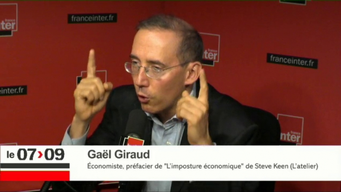 Gaël Giraud : "L'euro monnaie unique ne marche pas bien mais en sortir, c'est un suicide"