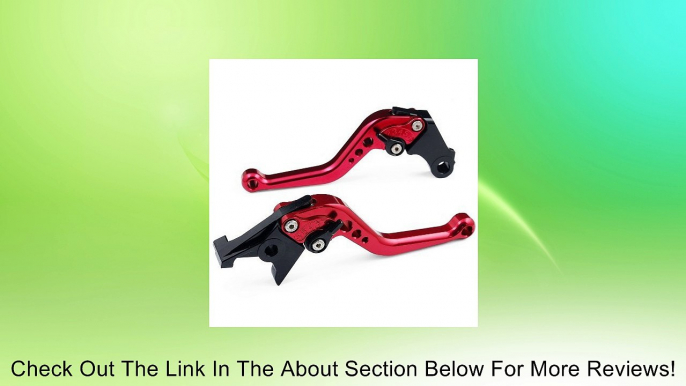 1 Pair of Short Red Adjustable Motorcycle CNC Brake Clutch Levers Fit For Suzuki GSXR600 2004-2005 Review