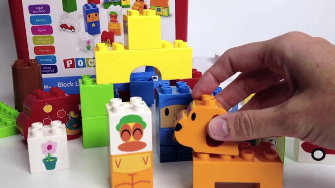 Pocoyo Block Labo Mi Ciudad Pocoyó Blocks Mega Bloks My City Building Toys Покојо