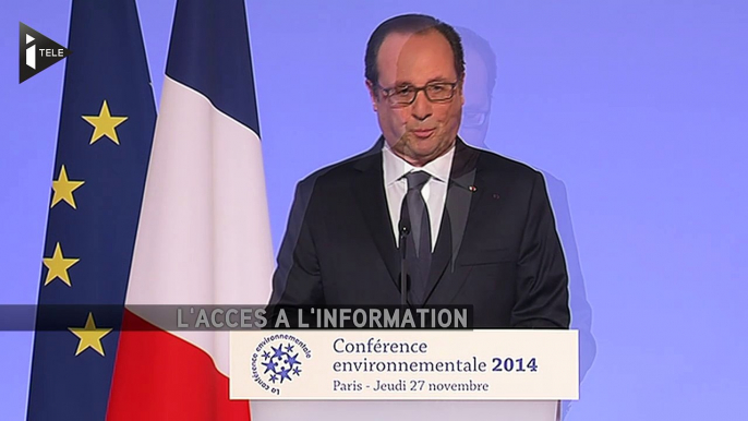 François Hollande a ouvert la Conférence environnementale