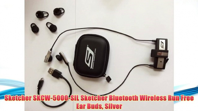 Best buy Sketcher SKCW-5000-SIL Sketcher Bluetooth Wireless Run Free Ear Buds Silver