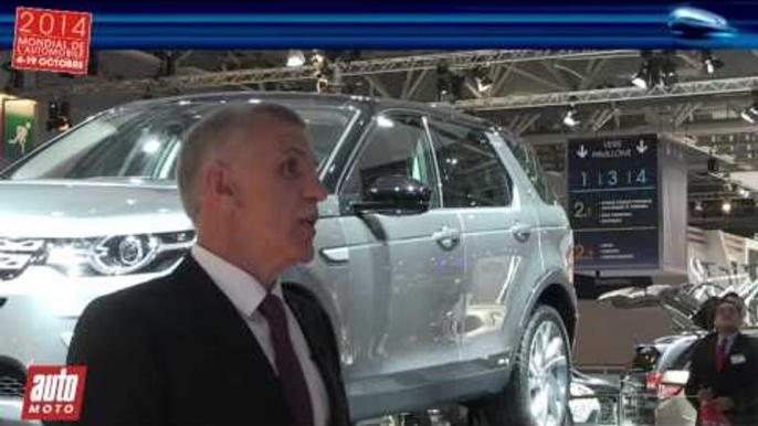 Land Rover Discovery Sport - En direct du Mondial de l'Auto avec auto-moto.com