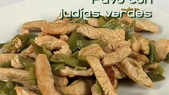 Dieta Comidas Adelgazantes, Pavo Judias Verdes, Receta