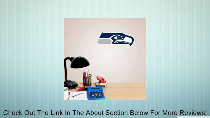 NFL Seattle Seahawks Teammate Logo 3pc Wall Sticker Set Review