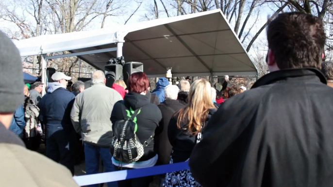 Mayor of Memphis at Elvis Presleys birthday celebration on Graceland lawn video