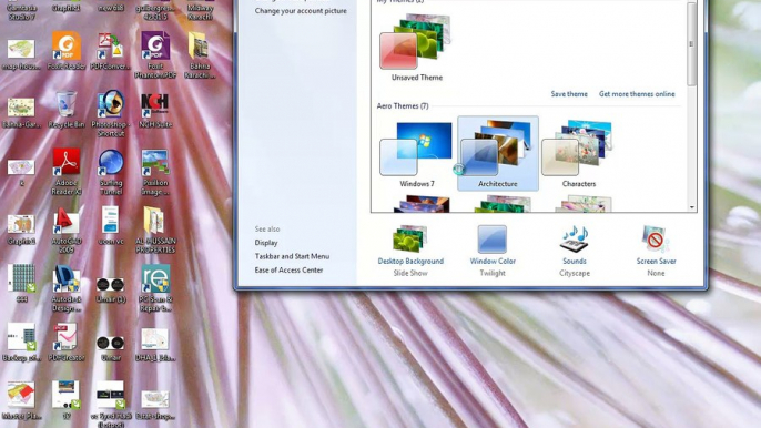 how to change windows 7 themes