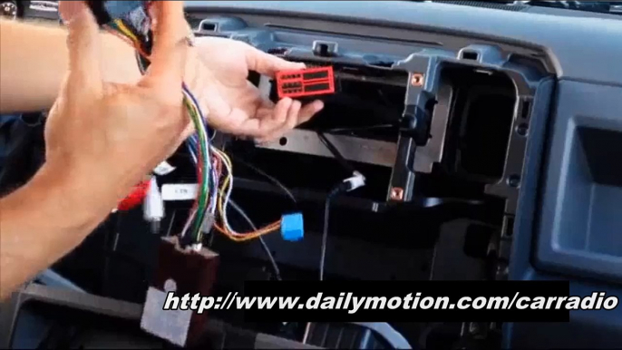 How to Install Radio DVD Navigation Stereo in 2013 2014 2015 DODGE RAM 1500 2500 3500 4500 Pickup Truck