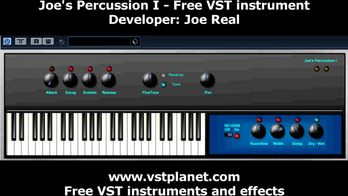 Free VST - Joe's Latin Percussion I - vstplanet.com