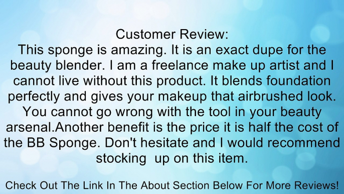 Precision Beauty Blending Sponge for Makeup Application Review