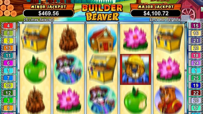 Builder Beaver:MOBILE $100 NO DEPOSIT BONUS for USA Players