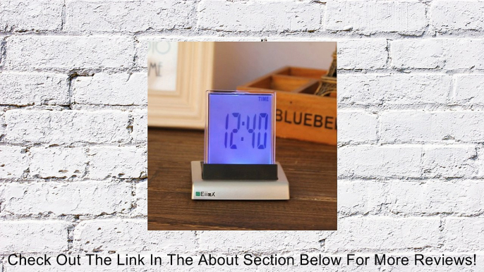 Eiiox Large Digital LED LCD Display Screen Desk Alarm Clock/nice Christmas Present Review