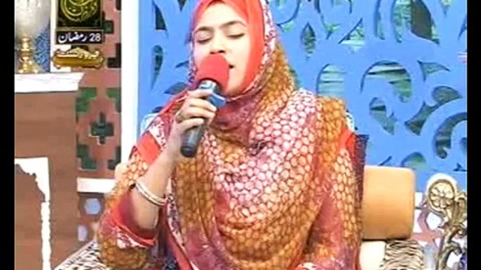 bari umeed hai sarkar qadmon main bulainge by Amber Ashraf live 2014 new naat