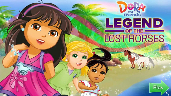 Nick Jr Dora Explorer Games - Dora Explorer and Friends - Legend of the Lost Horses  Game