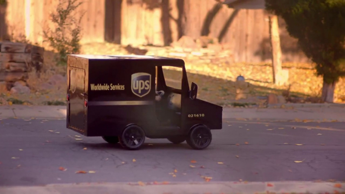Adorable Four Year Old Becomes UPS Driver For A Day