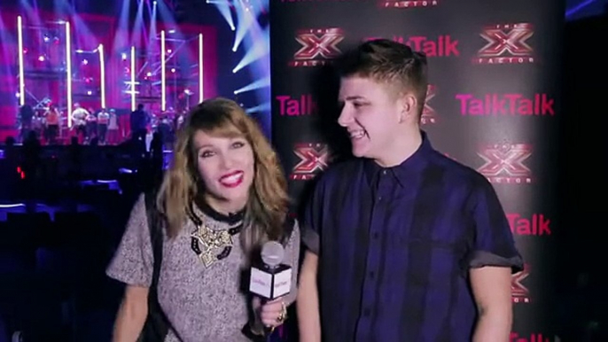 Interview- Nicholas McDonald at The X Factor Final - TalkTalk Backstage - The X Factor UK 2013 - OFFICIAL CAHNNEL