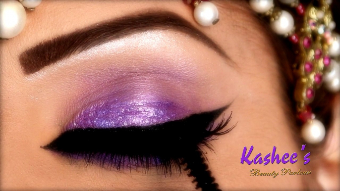 A GLIMPSE OF FUSHIA EYE MAKEUP BY KASHIF ASLAM.