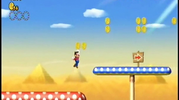 New Super Mario Bros Wii - Guia En Video - Fase 2-6 [Salida Normal]