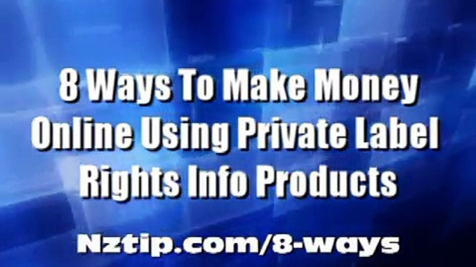 Blogging with Private Label Rights