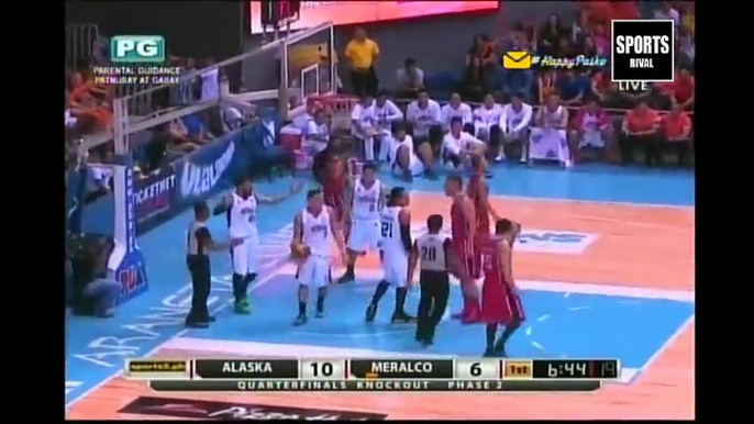 Alaska Aces VS Meralco Bolts [1st QUARTER] - December 14, 2014 GAME REPLAY