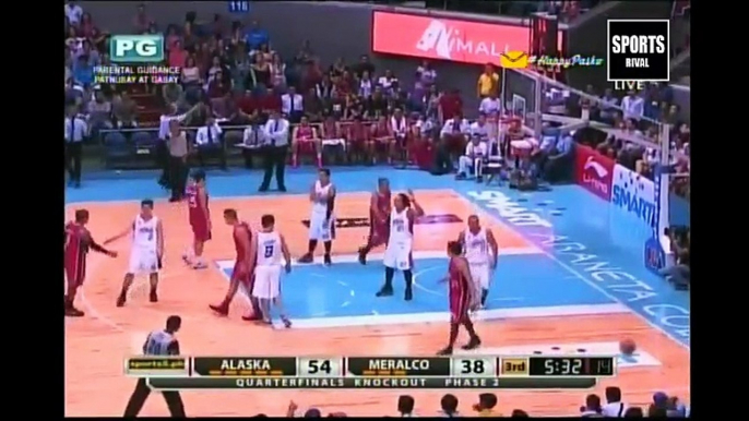 Alaska Aces VS Meralco Bolts [3rd QUARTER] - December 14, 2014 GAME REPLAY